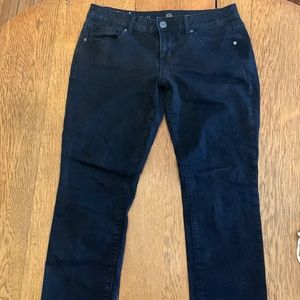 SO, black skinny jeans, size 11